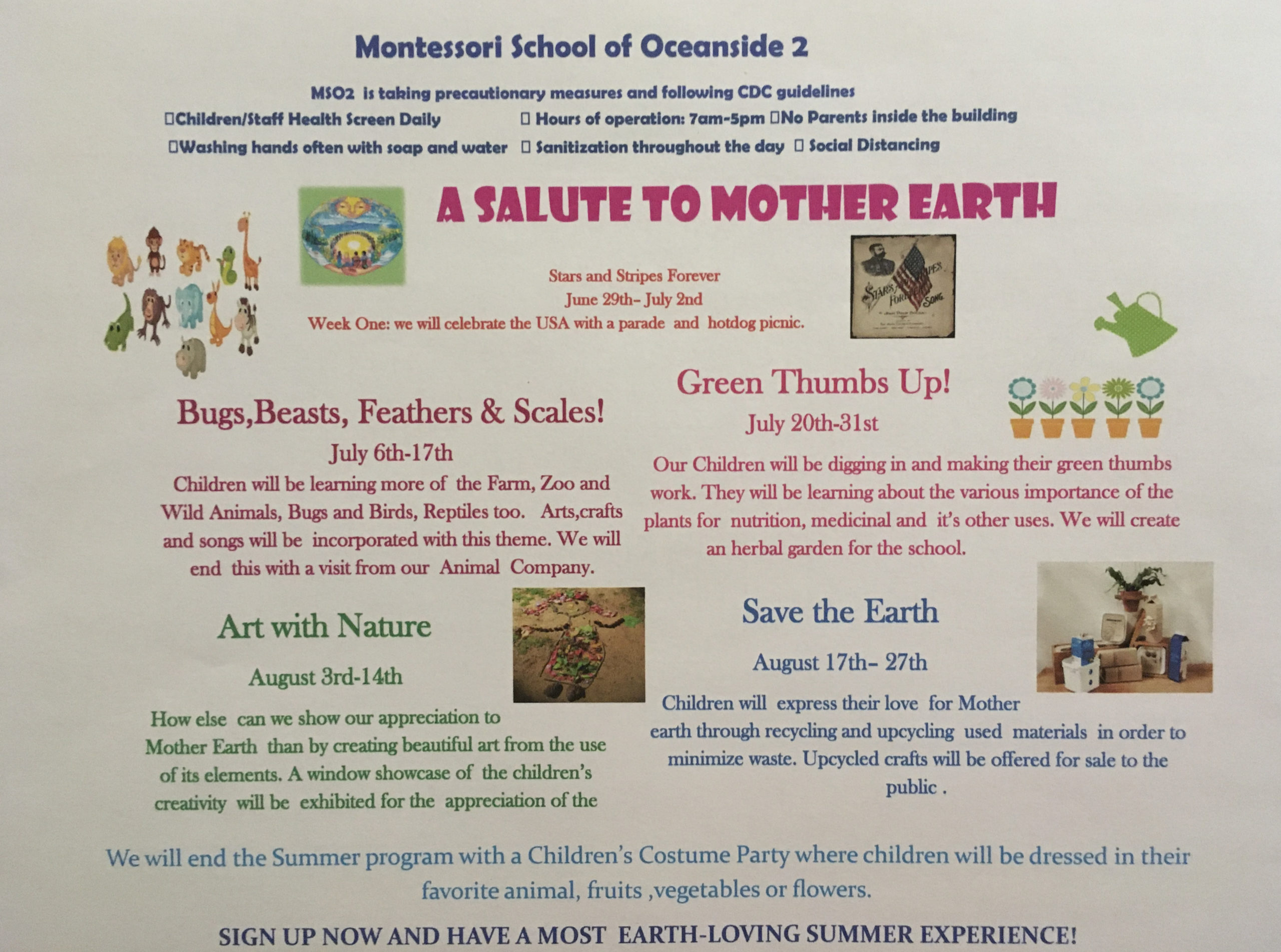 Summer Camp Montessori School of Oceanside 2